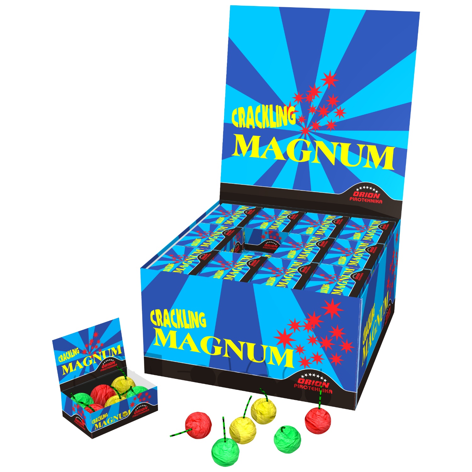 CRACKLING MAGNUM 1/6 — Orion pirotehnika
