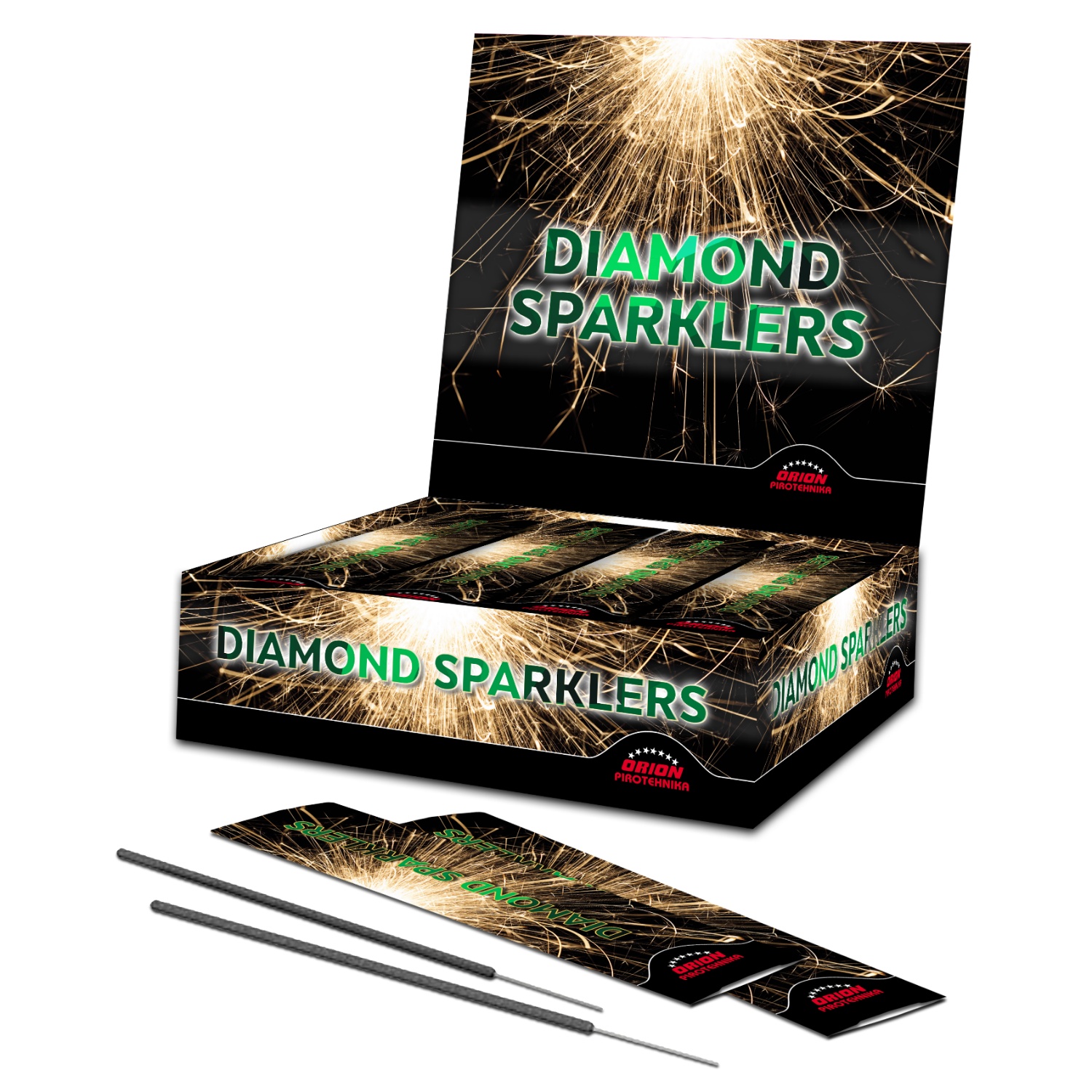 DIAMOND SPARCKLES 18CM 1/10 — Orion pirotehnika