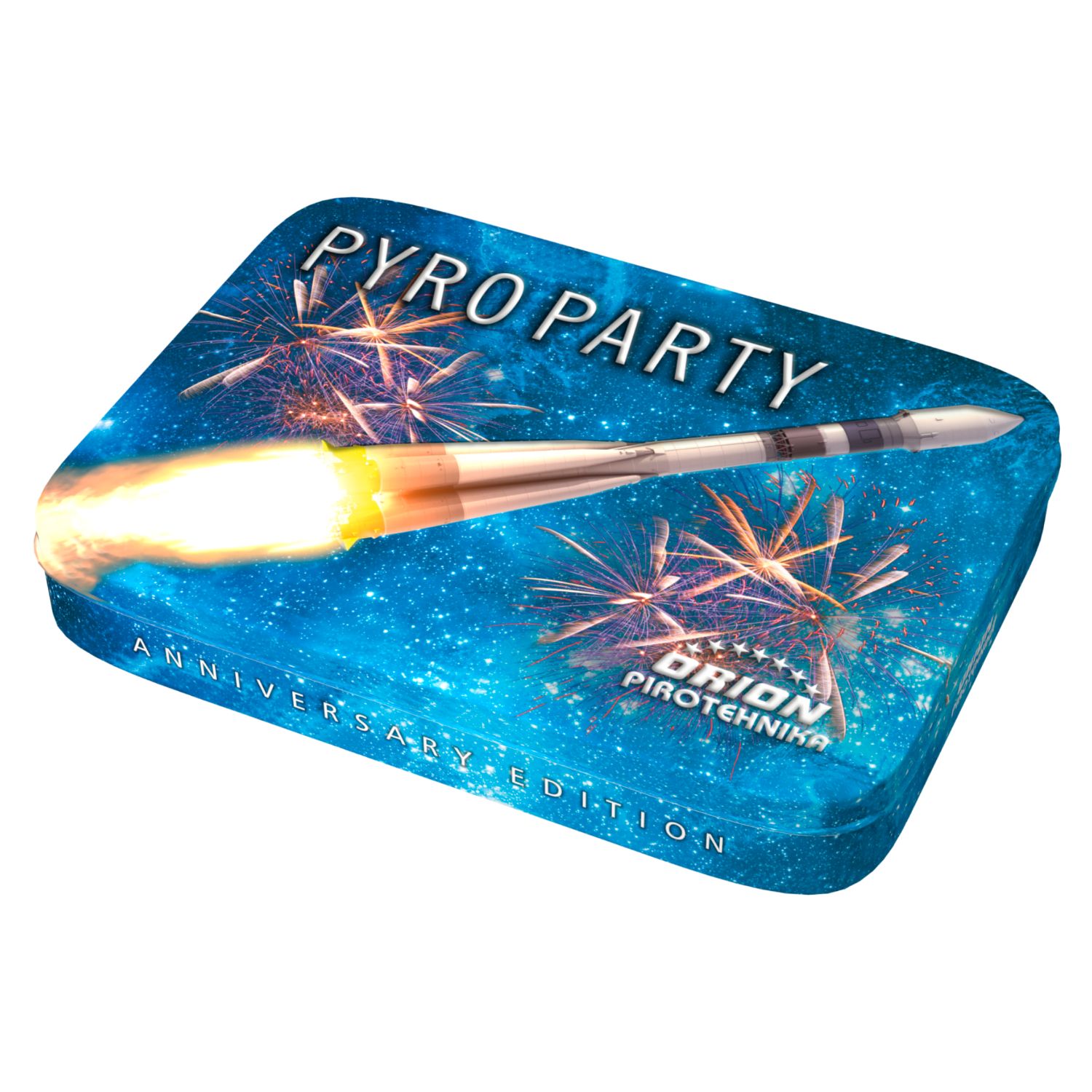 Exclusive metal box — Orion pirotehnika
