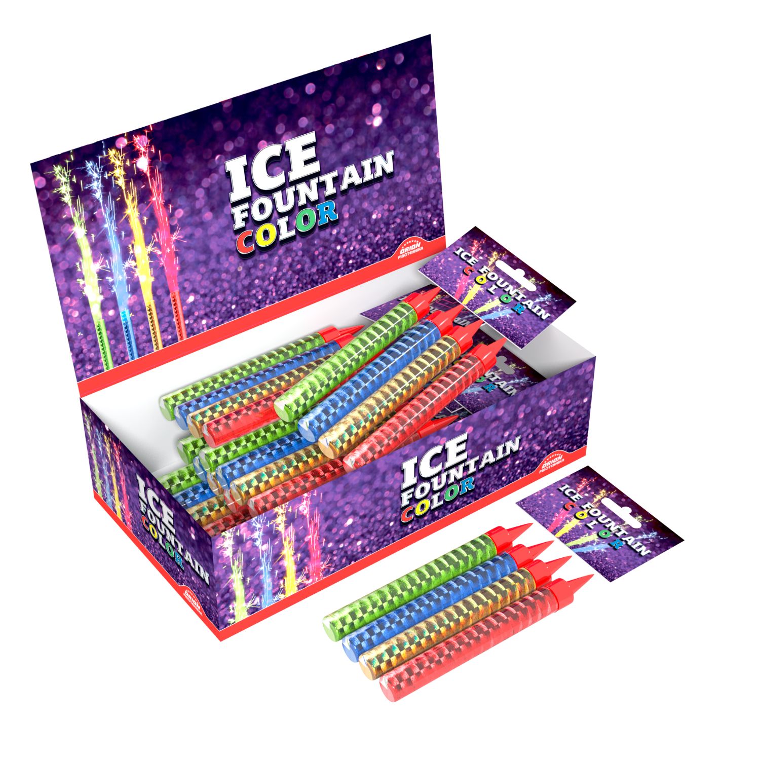 ICE FOUNTAIN COLOR 12CM