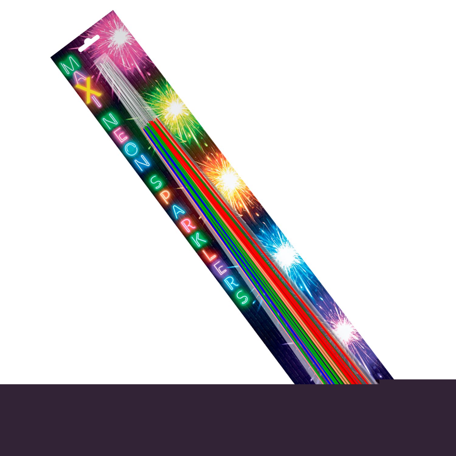 MAXI NEON SPARKLERS 45CM