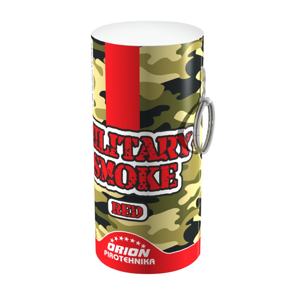 MILITARY SMOKE RED — Orion pirotehnika