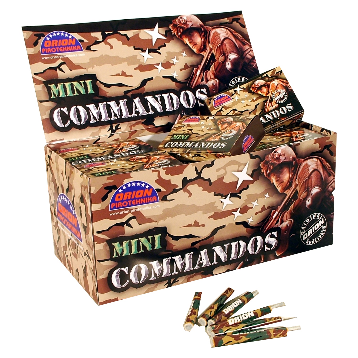 MINI COMMANDOS 1/16 — Orion pirotehnika