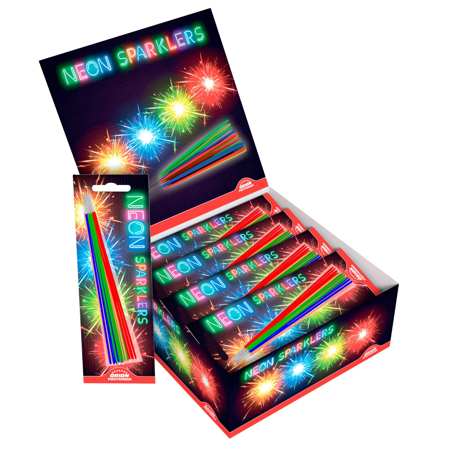 NEON SPARKLERS