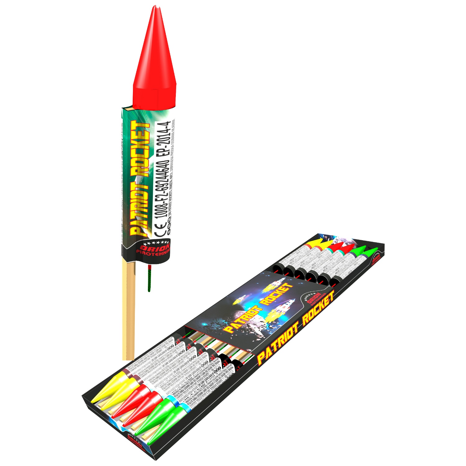 PATRIOT ROCKET 1/1 — Orion pirotehnika