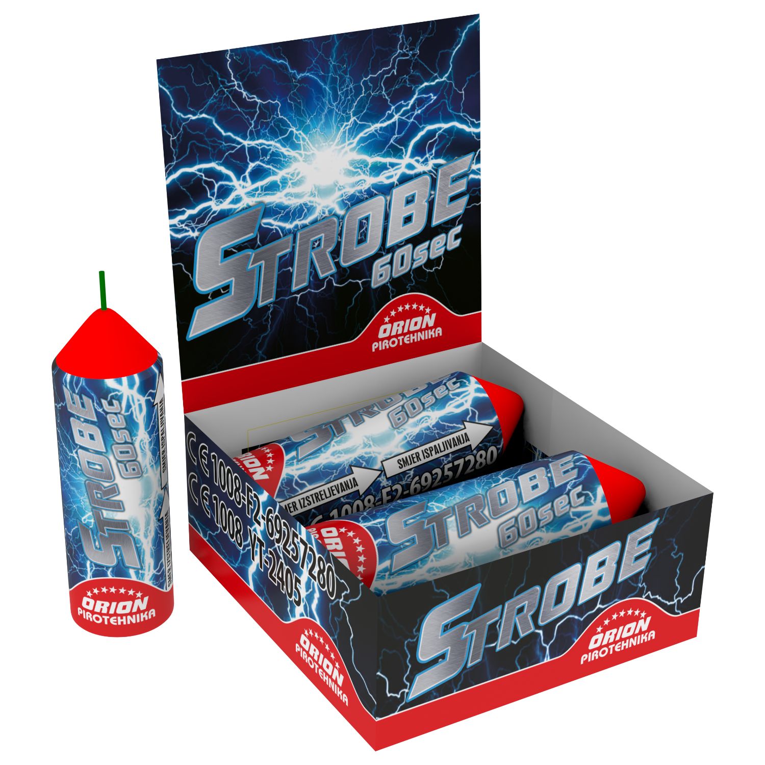 STROBE 90S 1/3 — Orion pirotehnika